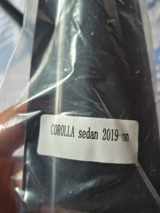 4 Deflectores de Aire para Toyota Corolla Sedan.
