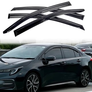 4 Deflectores de Aire para Toyota Corolla Sedan.