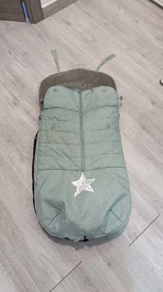 Silla de paseo Jane verde crema