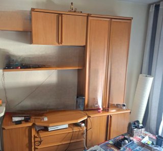 Mueble de salón modular madera