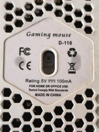 Ratón Gaming Xtrfy M4 RGB Blanco/Gris