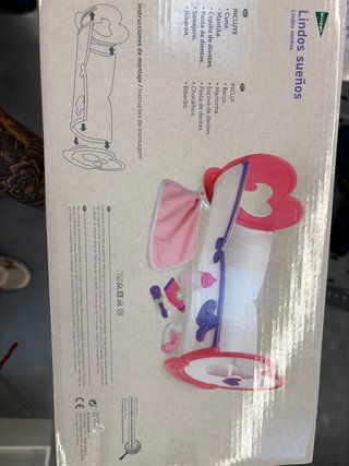 Cuna de juguete para bebé