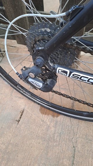 Bicicleta Scott con manillar de paseo