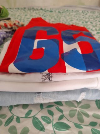 Sudadera Hombre Talla XXL Roja y Azul
