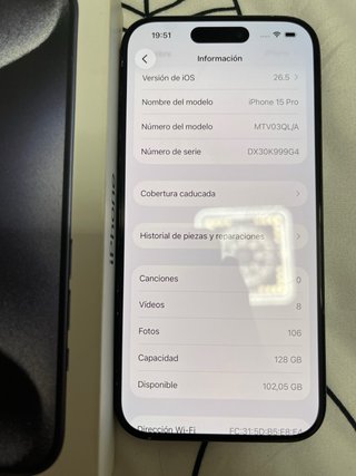 iPhone 15 Pro 128GB Azul