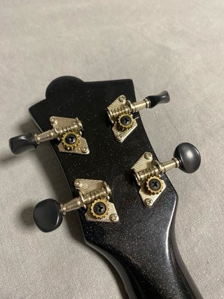 Ukelele Octopus negro Nuevo