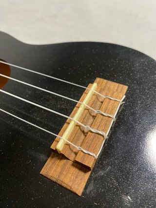 Ukelele Octopus negro Nuevo