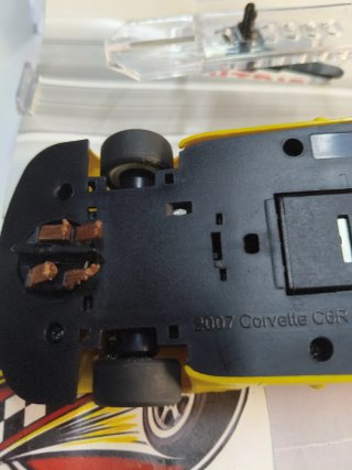 Scalextric Advance Corvette Safety Car