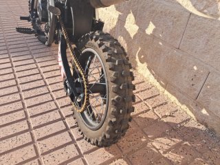 Pit Bike IMR 125cc 4T Negra/Roja