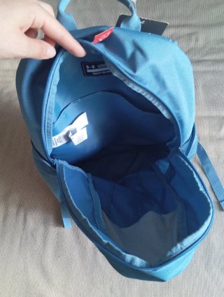 Mochila Under Armour UA Hustle Lite Backpack Azul