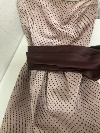 Vestido OKY-COKY mujer beige/marrón