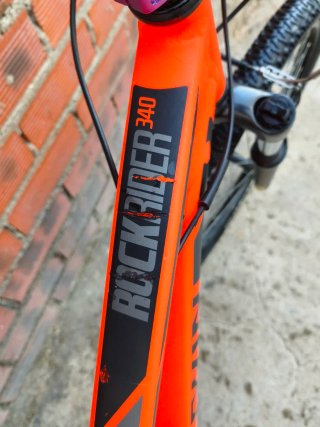 Bicicleta de Montaña Naranja