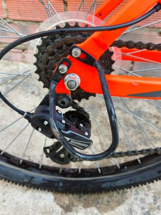 Bicicleta de Montaña Naranja