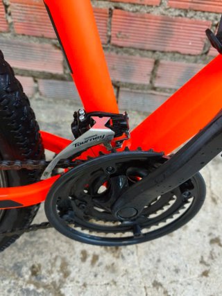 Bicicleta de Montaña Naranja