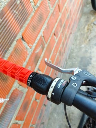 Bicicleta de Montaña Naranja