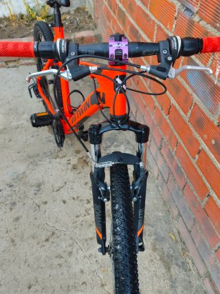 Bicicleta de Montaña Naranja
