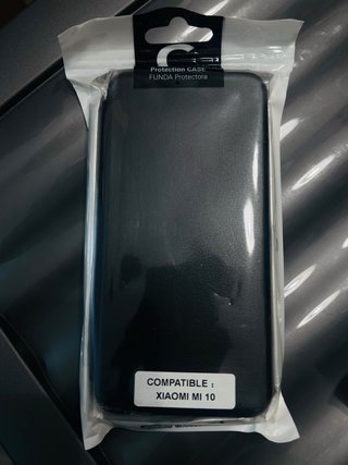 Funda Protectora Xiaomi Mi 10 Negra