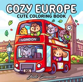 Cozy Europe: Cute Coloring Book (Digital)