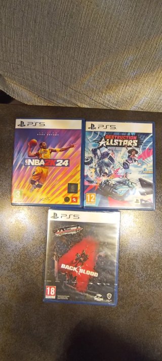 Lote 3 Juegos PS5: NBA 2K24, Destruction AllStars,