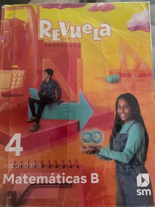 Matemáticas B, 4 secundaria, Revuela