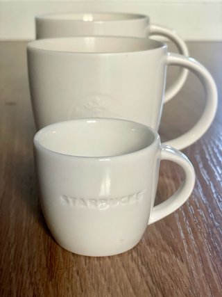 Taza Starbucks Blanca
