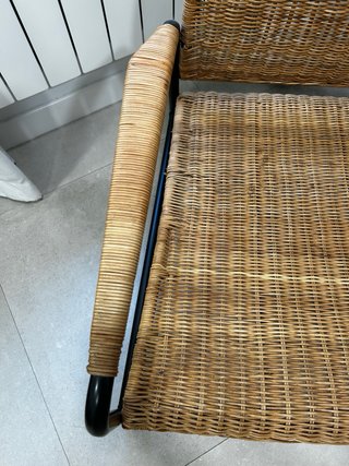 Sillón ULRIKSBERG ratán/antracita IKEA