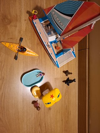 Playmobil Catamarán y Kayak