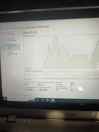 Ordenador portátil Acer Plata