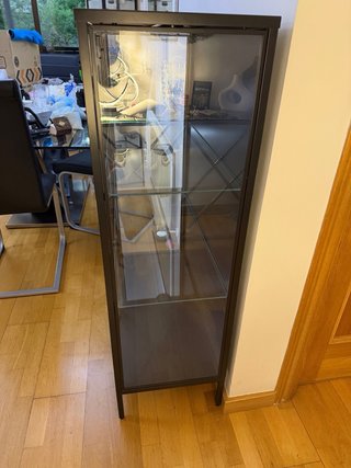 Vitrina Ikea Rudsta Negra