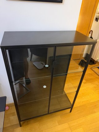 Vitrina Ikea Rudsta Negra
