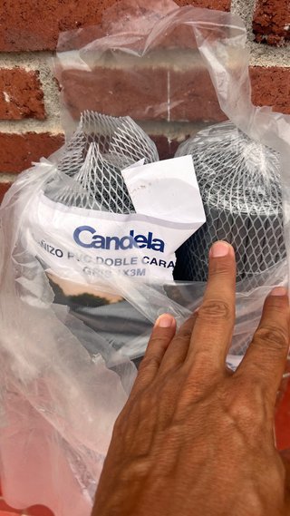Cañizo PVC Antracita 1x3m (2 Rollos)
