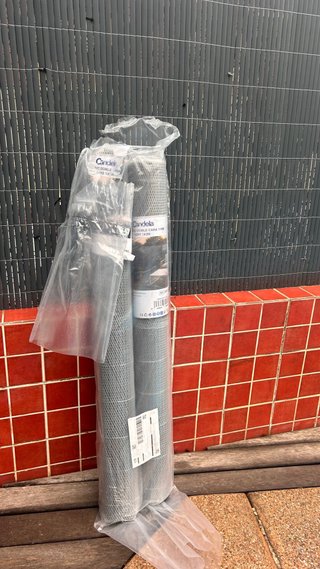 Cañizo PVC Antracita 1x3m (2 Rollos)