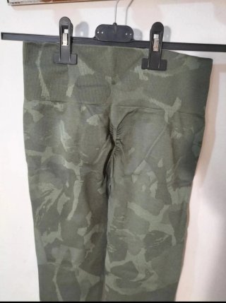 Leggings Gymshark Camuflaje Verde