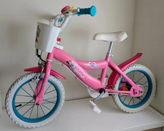 Bicicleta Infantil Minnie Rosa