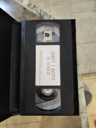 Película VHS Bruce Lee - Karate a Muerte en Bangko