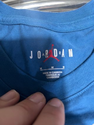 Conjunto deportivo Air Jordan azul original