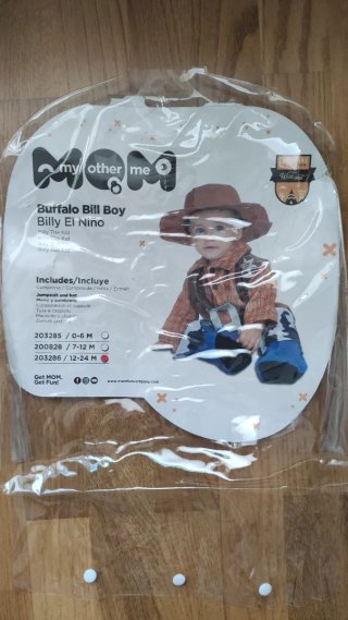 Disfraz Vaquero Infantil T12-24