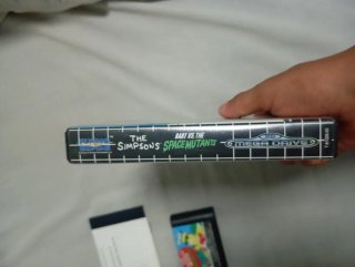 The Simpsons Bart vs. Space Mutants Mega Drive