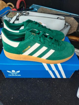 Zapatillas Adidas Handball Spezial Verde/Blanco