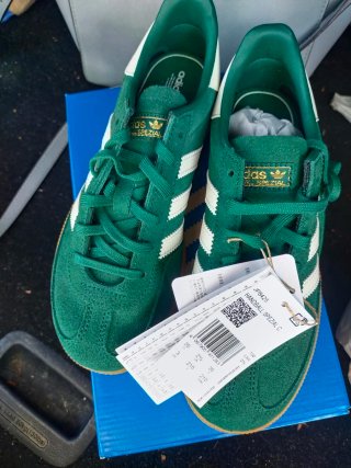 Zapatillas Adidas Handball Spezial Verde/Blanco