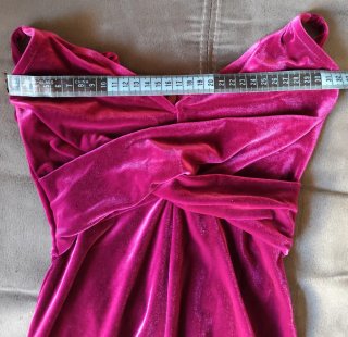 Mono Palazzo Terciopelo Bershka Fucsia Talla XS