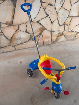 Triciclo Smartrike Azul y Amarillo