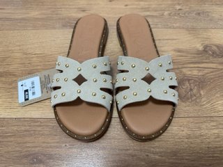 Sandalias planas de piel mujer talla 37 nuevas