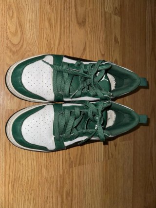 Zapatillas Puma Rebound V6 Low Verde/Blanco