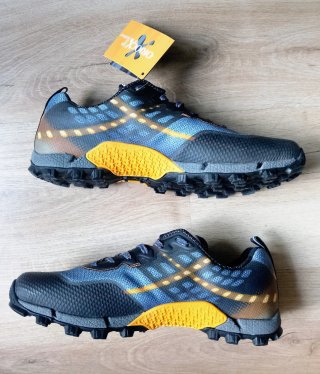Zapatillas Trail Running Oriocx Azul/Naranja
