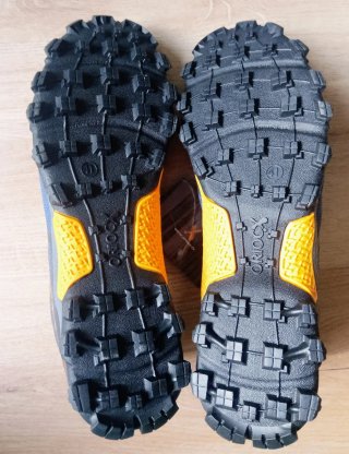 Zapatillas Trail Running Oriocx Azul/Naranja