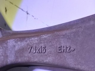361109 7jx16eh2 llanta bmw 3 320 d