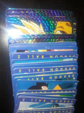 Lote 107 Cartas Dragon Ball Serie Azul