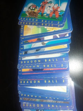 Lote 107 Cartas Dragon Ball Serie Azul