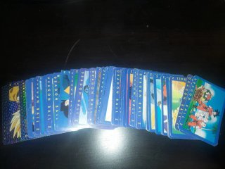 Lote 107 Cartas Dragon Ball Serie Azul